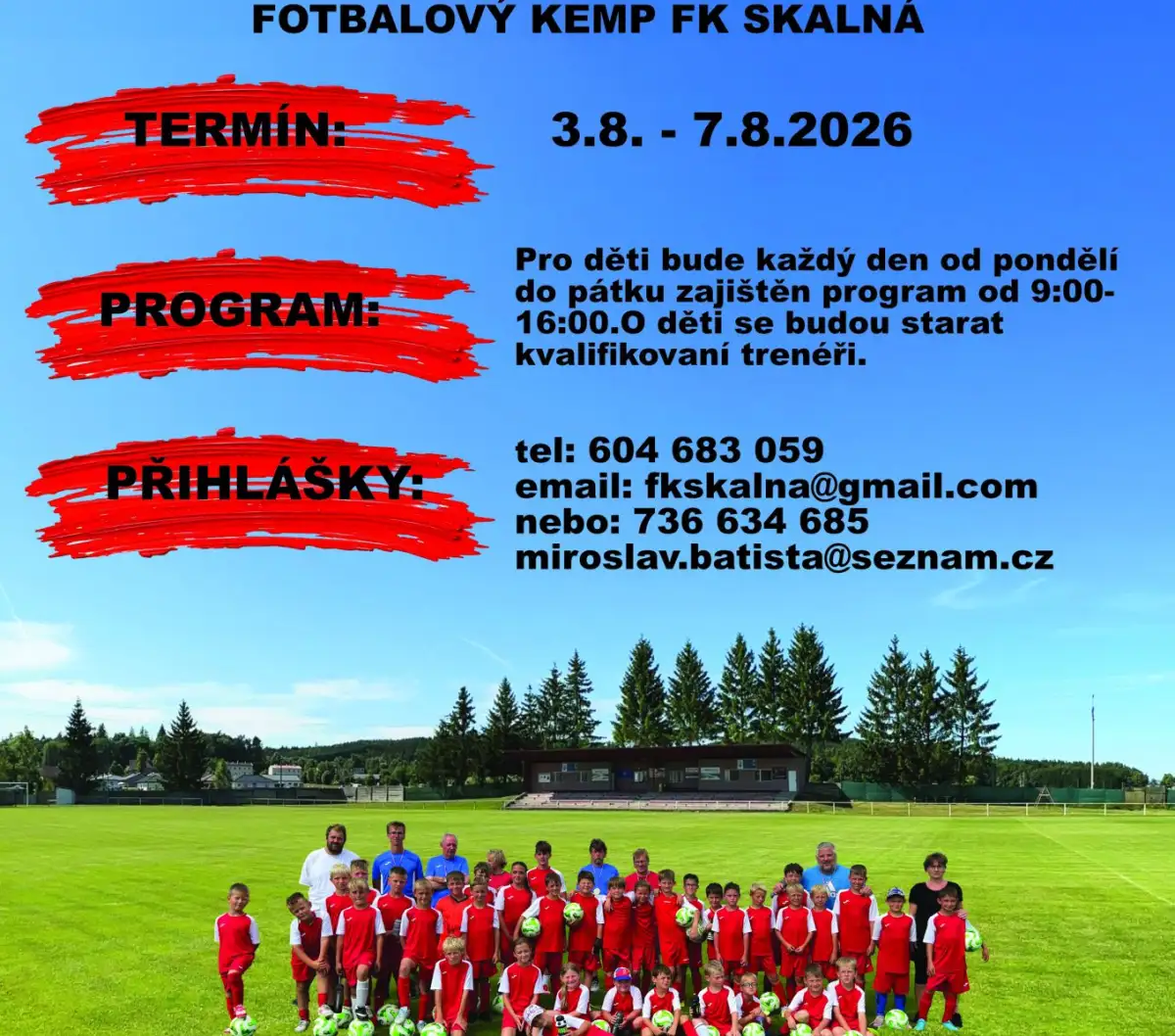 FOTBALOVÝ KEMP FK SKALNÁ 2026