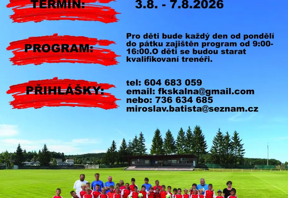 FOTBALOVÝ KEMP FK SKALNÁ 2026